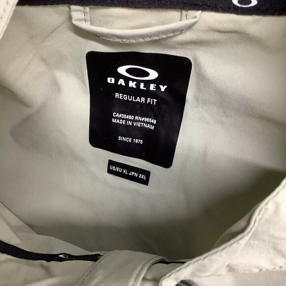 NEW OAKLEY Men's Jacket Contender Slot Full Zip Size XL Green - Picture 5 of 7